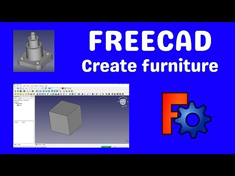 Freecad create furniture
