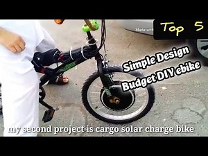 Budget DIY eBike Build from Scrap | 500W Hub Motor + Lead Acid Battery