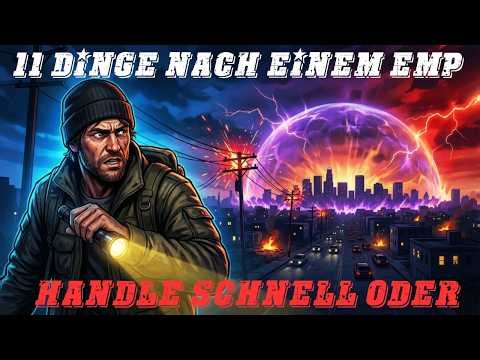 11 Dinge, die du sofort nach einem EMP tun musst – schreibe das auf, bevor alles ausfällt