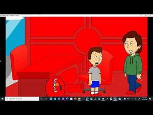 Classic Caillou beats up elmo