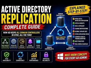Active Directory Replication Explained | Windows Server Tutorial