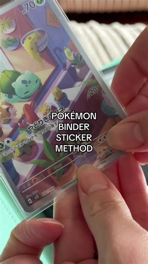 Cute Pokémon Stickers for Binder Organization and ASMR