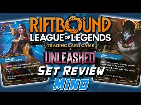 RIFTBOUND TCG EVERY MIND CARD in Set 3 RANKED! | Unleashed Set Review