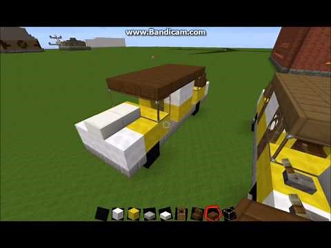 Minecraft How To Build a Car