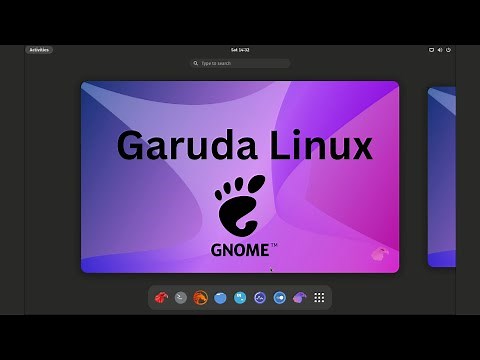Garuda Linux Gnome Edition Review | Gamers Haven !!