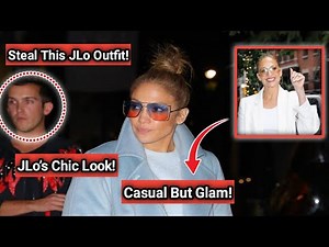 Jennifer Lopez Turns Heads Chic Jeans & Tweed Look! 2025