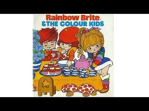 READ-A-LONG BOOK: Rainbow Brite and the Colour Kids