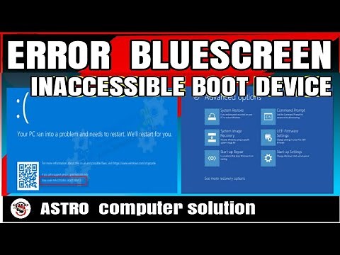 CARA AMPUH MENGATASI ERROT BLUE SCREEN PADA WINDOWS 10