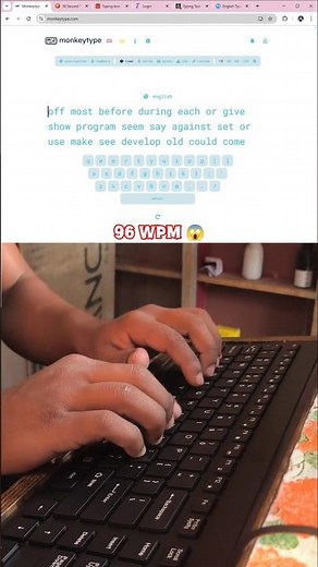 You don't need an expensive keyboard to improve your typing speed. #fasttyping #raushantypingmaster