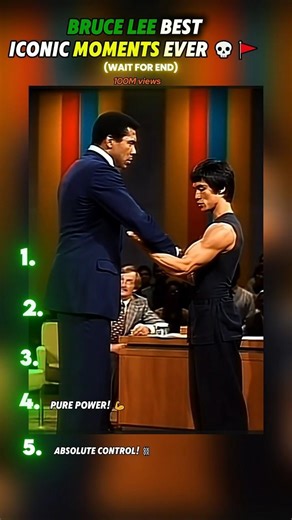 Bruce Lee’s Best Iconic Moments Ever! 💀🚩#BruceLee #martialartslegend #ActionShorts #ViralShorts