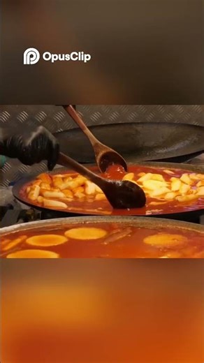 Spicy Tteokbokki Flames Making Korea's Favorite Street Food!