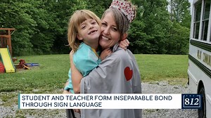 7.6K views · 264 reactions | A teacher learned sign language just so she could communicate with a student. It's led to an inseparable bond at Milan Elementary: | The 812 | Facebook