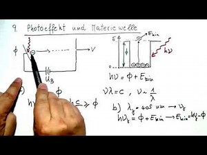 Photoeffekt und Materiewelle ☆ Beispiel-Aufgabe & Lösung ☆ Physik Lernvideo