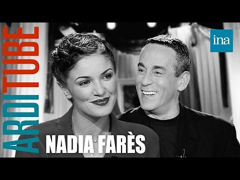 Nadia Farès: Her beauty, her career, and her beliefs on Thierry Ardisson's show | INA Arditube
