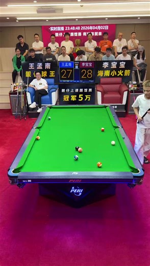 王孟南台球教学2026-04-02