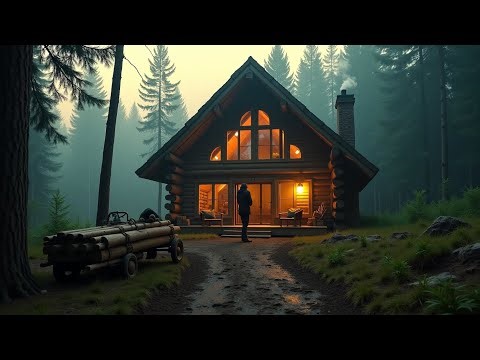 No Road In — I Carried Everything to Build This Cabin