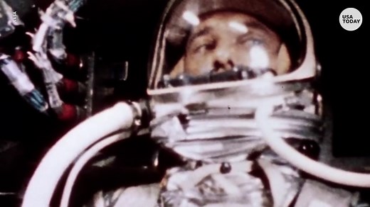 First American in space, Alan Shepard, used his astronaut diaper before liftoff on May 5, 1961. | USA TODAY Video
