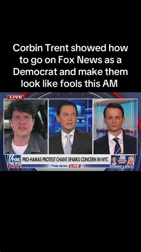 Corbin Trent showed how you go on Fox News as a Democrat and make them look like fools. #politics #foxnews