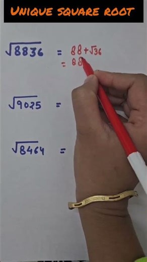 find square root in just 2 minutes #treanding #maths #viralvideo