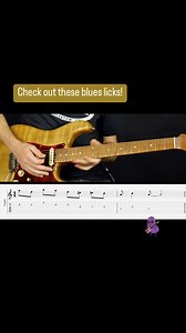 Here are some nice blues licks you can add to your arsenal. #guitarlessons #beginnerguitar . . . . #guitar #guitarplayer #guitarteacher #lessons #musiclessons #guitartheory | GuitarTricks.com