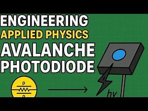 Avalanche photodiode explained| engineering applied physics| working & application