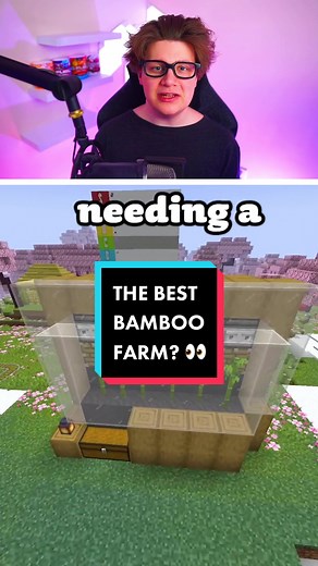 The Best Bamboo Farm in Minecraft 1.20 Tutorial
