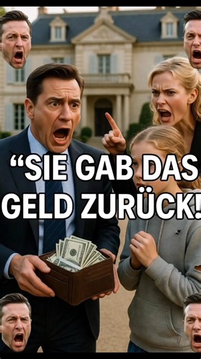 Armes Mädchen gibt verlorene Geldbörse zurück – Was dann passiert, ist unglaublich! Teil 7