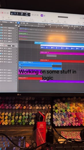 Some music im working on im logic pro using an mpc and using logic yo edit the audio from the mpc