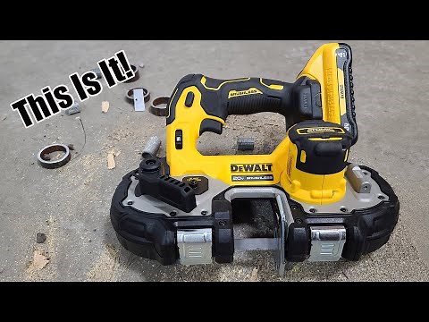 DEWALT DCS377 Atomic 20V Brushless 1-3/4" Compact Bandsaw Review