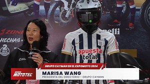 294 reactions · 7 comments | [EXPOMOTO] Entrevista a Marisa Wang,...