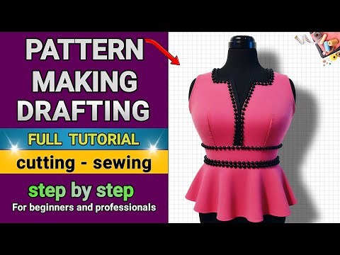 Pattern Making & Drafting| Complete Fashion Design Tutorials for Beginners & Professionals