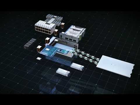3D Server Disassembly Animation – Visualizing Internal Structure & Assembly Logic