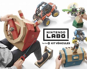 Nintendo Labo : le Toy-Con 03 : kit véhicules est disponible !