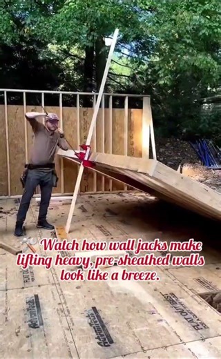 ​How to Lift Heavy Framed Walls Solo: Wall Jacks Explained