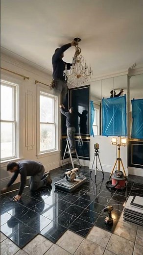Luxury Art Deco Dining Room Renovation | Amazing Before & After Interior Transformation ✨🏛️