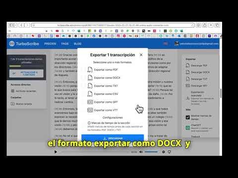 Cápsula TurboScribe