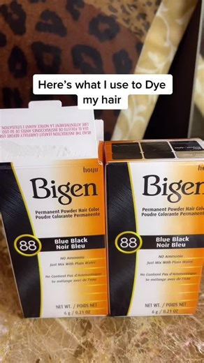 Bigen Hair Dye Instructions - Dyeing Your Hair Blue Black at Home