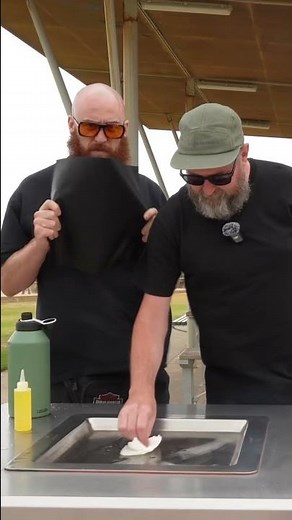 Using Non-Stick BBQ Mat from Bunnings