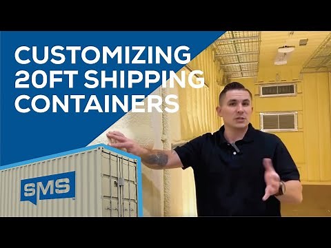 Customizing 20ft Shipping Containers with HVAC, Electricity, Insulation & More