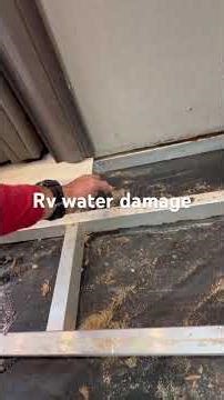Rv water damage after 3 years #rvrepairs #rvlife