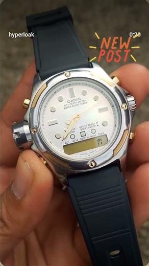 vintage casio aw 710 alti, baro, depth meter