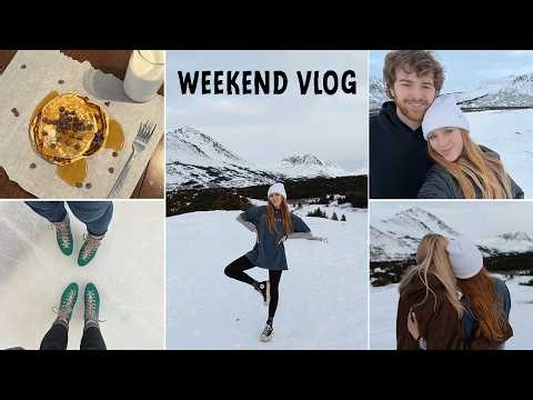 Anchorage, Alaska vlog (ice skating, Flattop, homemade vanilla syrup & spring walks)