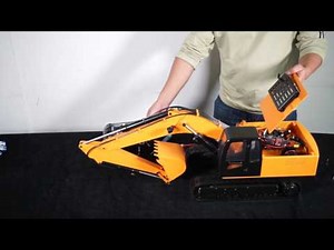 1/12 Scale Earth Digger 4200XL Hydraulic Excavator (RTR) Video Tutorial