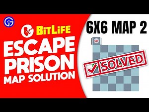 Bitlife Escape Prison 6x6 (Map 2) - How To Escape From Jail