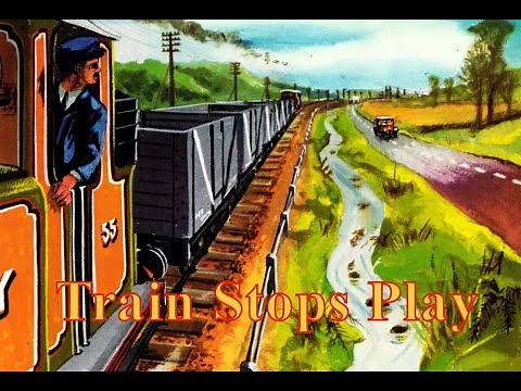 Rails of the North Western Railway - Stepney the "Bluebell" Engine - Train Stops Play