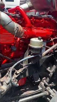 Cummins isx15 first start after rebuild