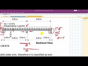 12.2 Basic Examples for Analysis and Design of One way Slabs Part II