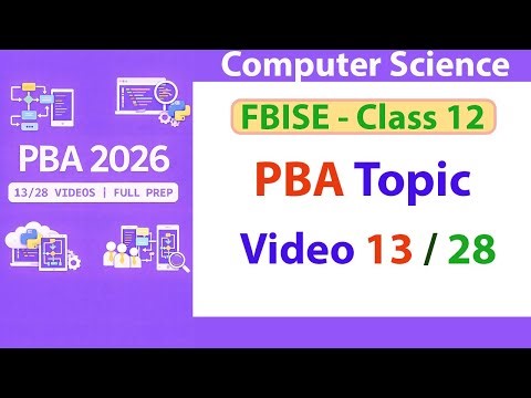 PBA 13/28 | SQL GROUP BY & HAVING Explained | Aggregate Queries + Common Exam Mistakes | PBA 2026