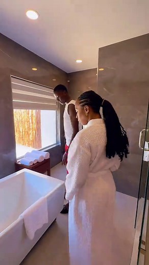 It’s Just 130K per Night Only 🤷🏼‍♀️ Why is Morgan so Shocked about Our Presidential Room at @BamburiBeachKenya ??? 😳Vijana Tafuteni Pesa 😊