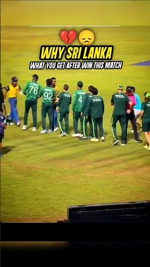 Sri Lanka Broke Every Pakistani Heart 💔🥺 #slvspak
